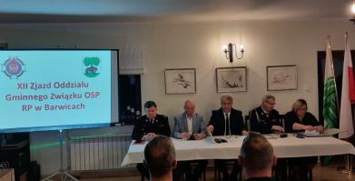 XII Zwyczajny Zjazd  Oddziału Miejsko – Gminnego Związku Ochotniczych Straży Pożarnych RP w Barwicach  