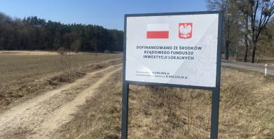 Ścieżka rowerowa w Barwicach 