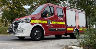 Nowy lekki samochód ratowniczo gaśniczy 
