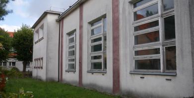 Wymiana okien w sali gimnastycznej na ul. Kościuszki