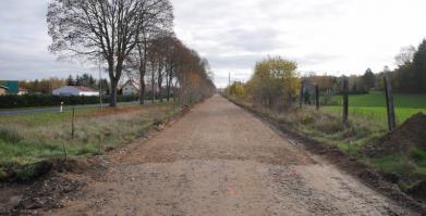 Budowa ścieżki rowerowej - Łeknica