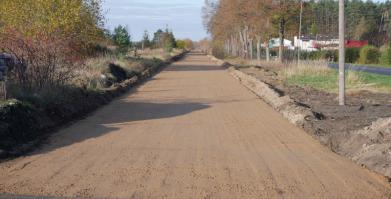 Budowa ścieżki rowerowej - Łeknica