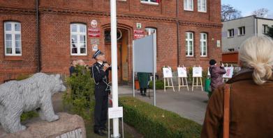Obchodów 104 rocznicy Odzyskania Niepodległości - uroczystości przez UM Barwice