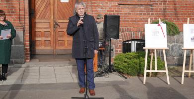 Obchodów 104 rocznicy Odzyskania Niepodległości - uroczystości przez UM Barwice