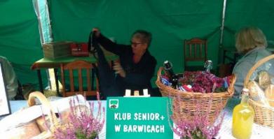 na zdjęciu uczestnicy Klubu Seniora w Barwicach