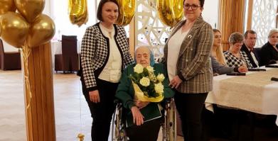 Zdjęcia z Jubileuszu 100 urodzin Felicjii Ziółkowskiej