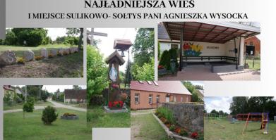 Kolaż zdjęć wsi Sulikowo