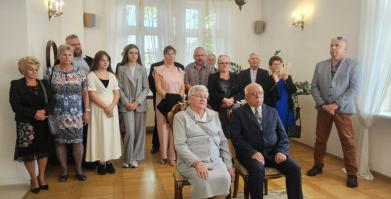 zdjęcie z Jubileuszu Państwa Żbikowskich