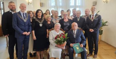 zdjęcie z Jubileuszu Państwa Żbikowskich