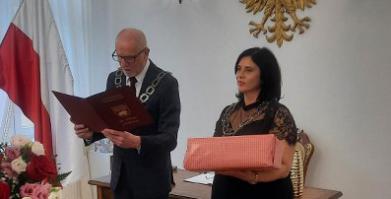 Diamentowe Gody Marianny i Zdzisława Siedlich  z Barwic