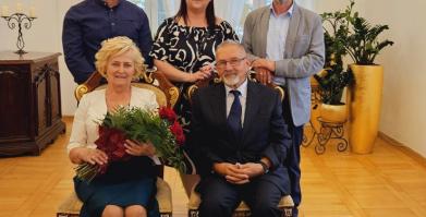 Złote Gody Państwa Teresy i Jana Czeszun