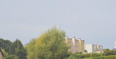 Budowa chodnika nad rz. Gęsią