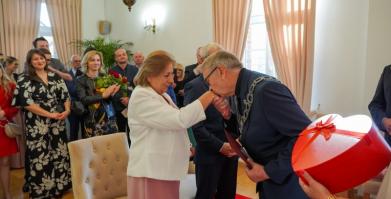 Złote Gody Państwa Stefanii i Jana Gumielów