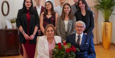 Złote Gody Państwa Stefanii i Jana Gumielów