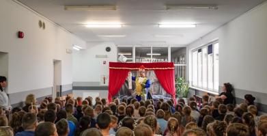 Profilaktyka przez teatr w placówkach Gminy Barwice