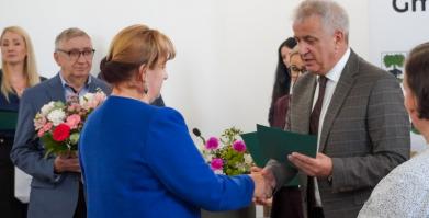 Podziękowania i gratulacje dla sołtysów podczas XXIV sesji Rady Miejskiej w Barwicach