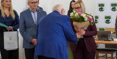Podziękowania i gratulacje dla sołtysów podczas XXIV sesji Rady Miejskiej w Barwicach