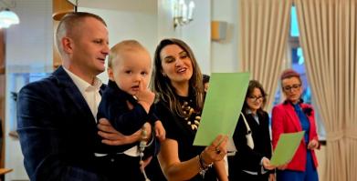 Teresa i Rajmund Kaczmarkowie ze Starego Grabiąża - Złote Gody