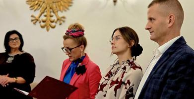 Teresa i Rajmund Kaczmarkowie ze Starego Grabiąża - Złote Gody