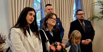 Teresa i Rajmund Kaczmarkowie ze Starego Grabiąża - Złote Gody