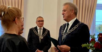 Teresa i Rajmund Kaczmarkowie ze Starego Grabiąża - Złote Gody