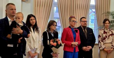 Teresa i Rajmund Kaczmarkowie ze Starego Grabiąża - Złote Gody