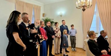 Teresa i Rajmund Kaczmarkowie ze Starego Grabiąża - Złote Gody