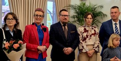 Teresa i Rajmund Kaczmarkowie ze Starego Grabiąża - Złote Gody