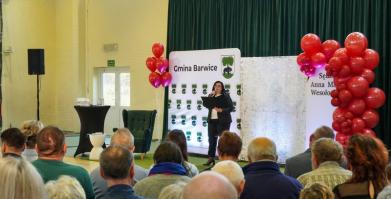 Spotkanie z sędzią Anną Marią Wesołowską w Barwicach i Starym Chwalimiu