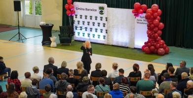 Spotkanie z sędzią Anną Marią Wesołowską w Barwicach i Starym Chwalimiu