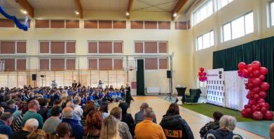 Spotkanie z sędzią Anną Marią Wesołowską w Barwicach i Starym Chwalimiu