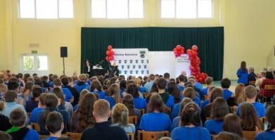 Spotkanie z sędzią Anną Marią Wesołowską w Barwicach i Starym Chwalimiu