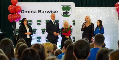 Spotkanie z sędzią Anną Marią Wesołowską w Barwicach i Starym Chwalimiu