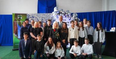 Spotkanie z sędzią Anną Marią Wesołowską w Barwicach i Starym Chwalimiu