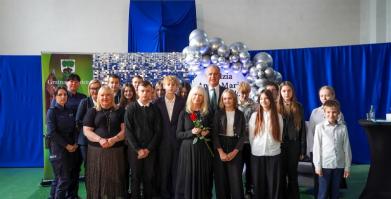 Spotkanie z sędzią Anną Marią Wesołowską w Barwicach i Starym Chwalimiu