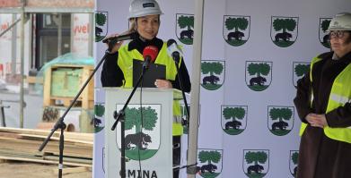 Wiecha na budowie SIM w Barwicach