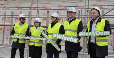 Wiecha na budowie SIM w Barwicach