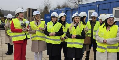 Wiecha na budowie SIM w Barwicach