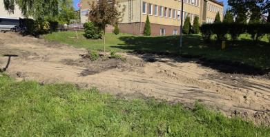 Prace na Placu Mickiewicza w Barwicach