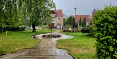 Plac A. Mickiewicza w Barwicach