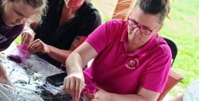 Warsztaty w ramach "Lawendowa nić sąsiedzka"
