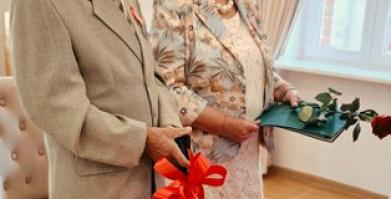 Tadeusz i Jadwiga Błaszko w USC w UM w Barwicach
