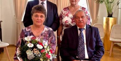 Złote Gody Państwa Jolanty i Andrzeja Podkówka