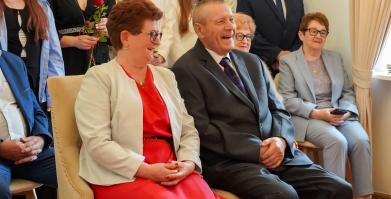 Złote Gody Państwa Bożeny i Mariana Łobodów z Barwic
