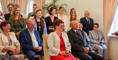 Złote Gody Państwa Bożeny i Mariana Łobodów z Barwic