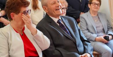 Złote Gody Państwa Bożeny i Mariana Łobodów z Barwic