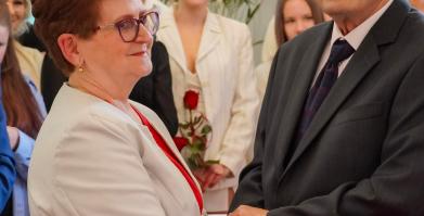 Złote Gody Państwa Bożeny i Mariana Łobodów z Barwic