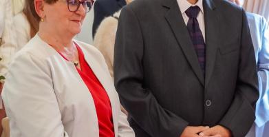 Złote Gody Państwa Bożeny i Mariana Łobodów z Barwic