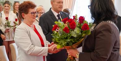 Złote Gody Państwa Bożeny i Mariana Łobodów z Barwic