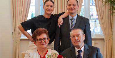Złote Gody Państwa Bożeny i Mariana Łobodów z Barwic
